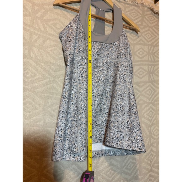 Lululemon Cool Racerback Tank Top Floral Print Yoga Workout Activewear‎ - Picture 7 of 8